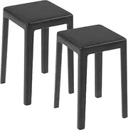 Retro Mini Plastic Stool Pcs Doll House Furniture Miniature Stool Model for Decor