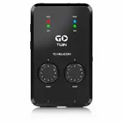 TC HELICON GO TWIN 2-channel Audio Interface w/ Tracking NEW