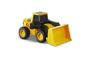 CAT Construction Toys, Construction 11.5" Power Haulers Wheel Loader, Realistic Lights Sounds, Motion Drive Technology, Working Features, and Interactive Play for Ages 3+