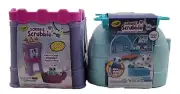 Lot 2 Crayola Scribble Scrubbie Peculiar Pets Playsets 1-Palace & 1-Artic Igloo