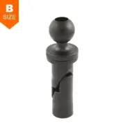 RAM 22-25mm Wedge Hobie Kayak Sail Port Base Adapter 1" Ball