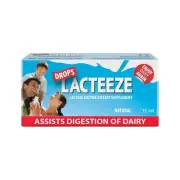 Lacteeze Lactase Dietary Supplements Drops 15.5 ml