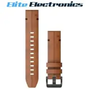 Garmin QuickFit 22 - Chestnut Leather Band 010-12863-05