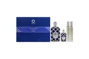 Royal Bleu by Orientica for Unisex - 4 Pc Gift Set 2.7oz EDP Spray, 2 x 10ml EDP Spray, 7.5ml EDP Splash