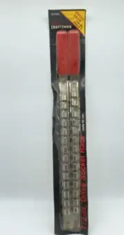 NOS Craftsman 1/2" Drive Socket Racks 2 Pack Set 41325 USA