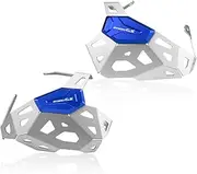 Yemanren-KK Motorcycle Cylinder Head Guards Engine Side Protector Cover for BMW R1300GS R 1300 GS 1300GS ADV Adventure 2023 2024 Accessories (Silver Blue)