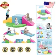 Safety First: 5 Colorful Foam Blocks for Toddler Crawling and Climbing