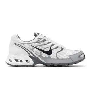 【NIKE 耐吉】慢跑鞋 Air Max Torch 4 白 灰 氣墊 復古 反光 男鞋 運動鞋(343846-100)