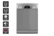 Kogan 60cm Freestanding Dishwasher (14 Place, Stainless Steel)