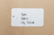 65 Personalised Return Address Labels - Hearts Wedding Engagement Anniversary