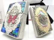 Armor Butterfly Shell Inlay Double Sides Limited Zippo 2021 MIB Rare