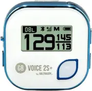 GOLFBUDDY Voice 2S+ Talking GPS Rangefinder, Clip on Hat Golf Navigation,...