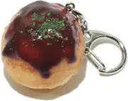 Looks Real! Takoyaki Key Ring, Elaborate Work - Hand made by craftsmen in Japan