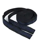 Heavy Duty Tree Swing Straps with 2 No 8 Black Gold Buckles 200cm Long