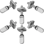 6pcs Surfboard Fin Screws, Stainless Steel Sup Surf Fin Screw Set for Long Board Paddle Board Longboard Paddleboard Inflatables Kayak Boat Stand Up Board Surfing Accessories