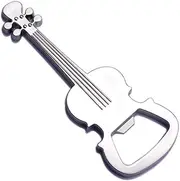 Guitar Beer Bottle Opener Funny Creative Gifts for Boyfriend Husband Christmas Birthday Gifts for Him Her Guitar Shaped Bottle Opener for Music Guitar Lover