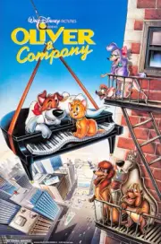 Disney Classic Oliver and Company Movie Premium POSTER MADE IN USA - PRM435