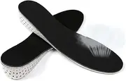 Obuyke Men's Insoles for Plantar EVA Arch Support Full Length Insoles Height Increase and Breathable Mesh for Comfortable Walking