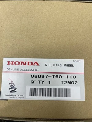 Genuine New '23-25 Honda Civic Type-R Alcantara Steering Wheel 08U97-T60-110