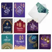 The Best Card Company - 20 Assorted Ramadan Notecards Boxed Set 4 x 5.12 Inch...