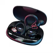 S730 Wireless Earbuds Bluetooth 5.1TWS Sports In-Ear Stereo Headphones - Red