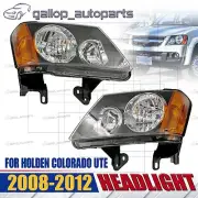Pair LH+RH Left+Right Head Light Lamp For Holden Colorado RC 2/4DR 2008~2012 AU