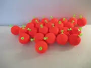 24 1.50" FISHING BOBBERS Medium Round Floats Weighted Foam Snap on Float Choice