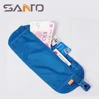 在飛比找樂天市場購物網優惠-又敗家@Santo超薄防潑水旅行貼身包戶外運動包W-02(多