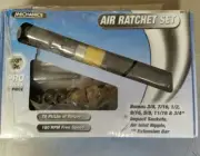 MECHANICS 10 PIECE AIR RATCHET SET 3/8" DR. PRO SERIES 75 FT/LB TORQUE