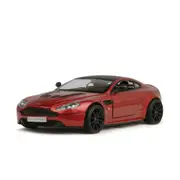 Motormax Licensed 1:24 Scale Aston Martin Vantage S V12 Diecast Model Car Dark Red
