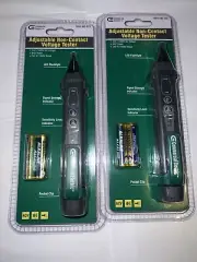 2 Pack Commercial Electric AC Voltage Detector/Adjustable Sensitive 1004445073