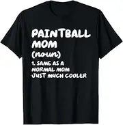 X.Style Paintball Mom Definition ds974 T-Shirt (S) Black