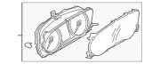 Genuine Mitsubishi Instrument Cluster 8100B892