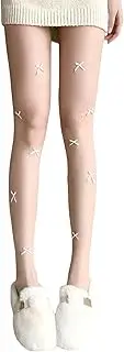 [Oxtxuzdm] Women's Sheer Tights Control Top Pantyhose Sparkles Rhinestones Pantyhose Tights Nylon Stockings