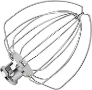 Whisk Replacement Attachment for KitchenAid Tilt-Head Stand Mixer, K45WW Wire Whip Beater for Egg Heavy Cream Cakes Mayonnaise