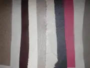 10 pcs Various Colored Leather Remnants / Scraps Various Thickness #617