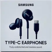 Original Retail SAMSUNG USB C +3.5mm AKG Earphones S21 S22 S23 Ultra Earbuds AU