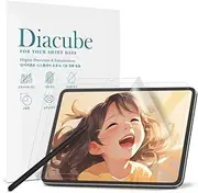 [Diacube] [2 Pack Paperfeel Screen Protector For Samsung Galaxy Tab S10 FE Plus 13.1 inch, Anti-Glare Matte PET Film for Drawing and Writing Like on Paper, High Touch Sensitivity, Easy Installation