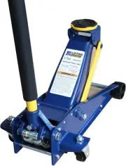 ® Heavy Duty 3 Ton Floor Jack, Steel Hydraulic Service Jack Quick Rise with Doub