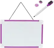 SEWACC 1 Double Sided Erasable Writing Board Hanging Message Board for Portable Whiteboard for Home Office Classroom Sweet for Creative Learning