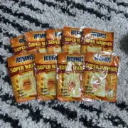 9 PACK HotHands SUPER Hand and Body Warmers Safe Natural Odorless Heat