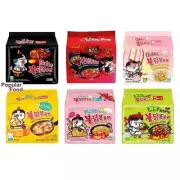 [Lot of 2 Pks] [Choose Flavor] Buldak Samyang Ramen Noodles