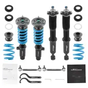 [MaXpeedingrods] T6 24 Damping Levels Coilover compatible for BMW 3 Series E46Coupe Convertible M3 01-06 Lowering Kit
