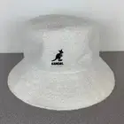 Kangol Bermuda White Bucket Hat Medium NWT