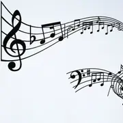 Music Notes Melody Musical Theme Decal