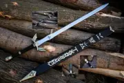 Legend of Zelda Dark Master Sword Replica High Steel Sword With Scabbard Gift