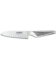 Global 5in Santoku Fluted Knife Fluted