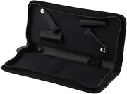Garende 6 Color Scissor Holder Pouch for Salon Tools, Black, as described