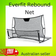 Everfit S015-BK Portable sport practice rebound Soccer Net - Black