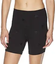 [Reebok] Womens Fitted Highrise Athletic Compression Shorts